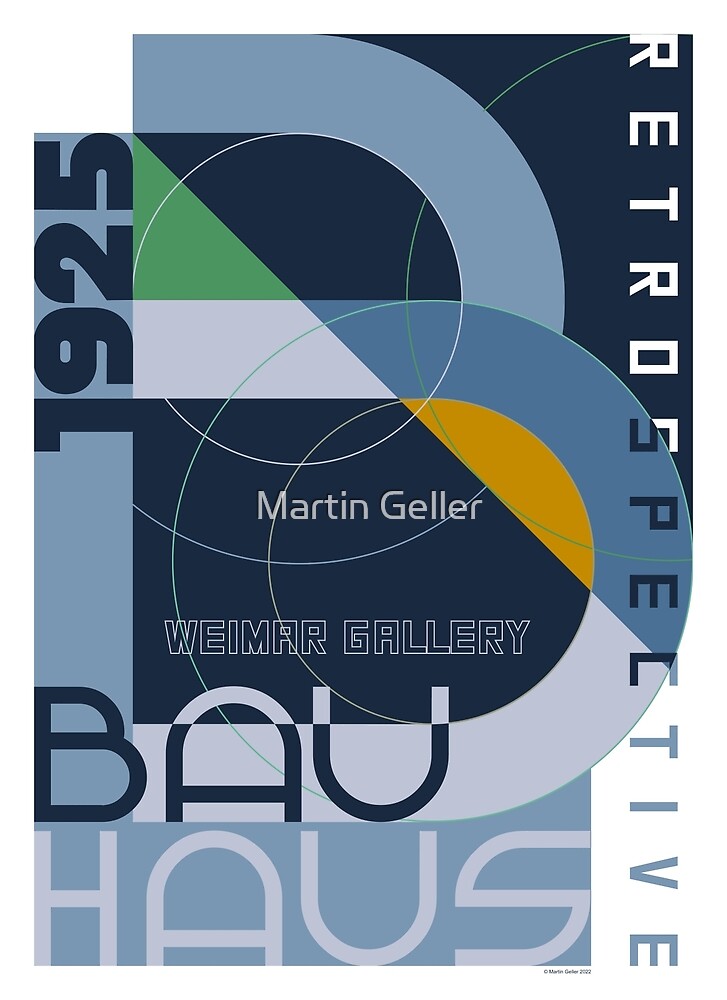 Bauhaus Exhibition Poster XIV 1 by BLTV