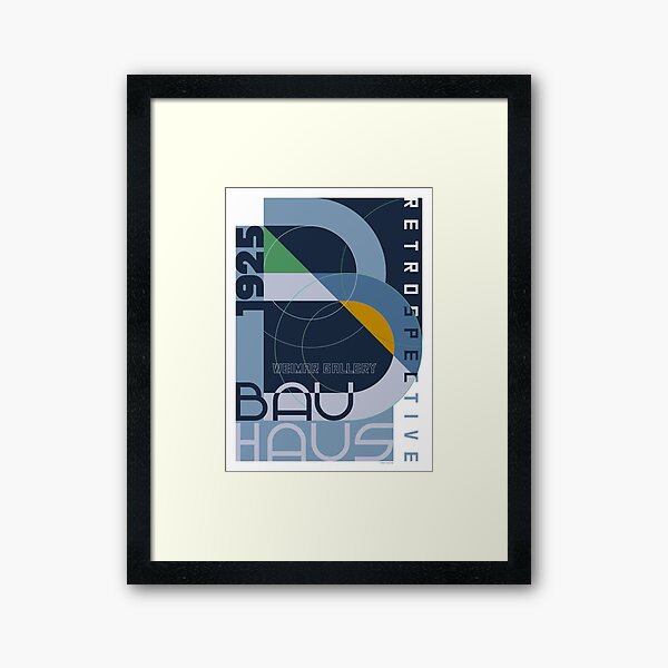 Item preview, Bauhaus Exhibition Poster XIV 1 designed and sold by Martin Geller.