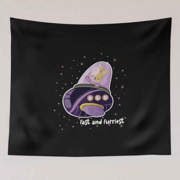 Item preview, Space Bunny Fast and Furriest designed and sold by MadrigueraSM-.