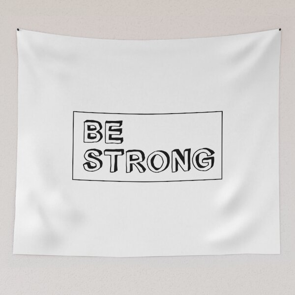 Item preview, BE STRONG - words to inspire and live by designed and sold by riakano.