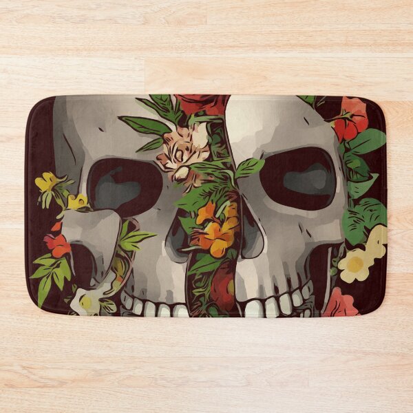 Item preview, Floral broken skull designed and sold by NoahDea.