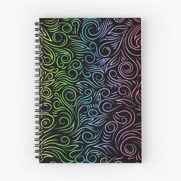 Item preview, Rainbow Swirls designed and sold by murkyswamp.