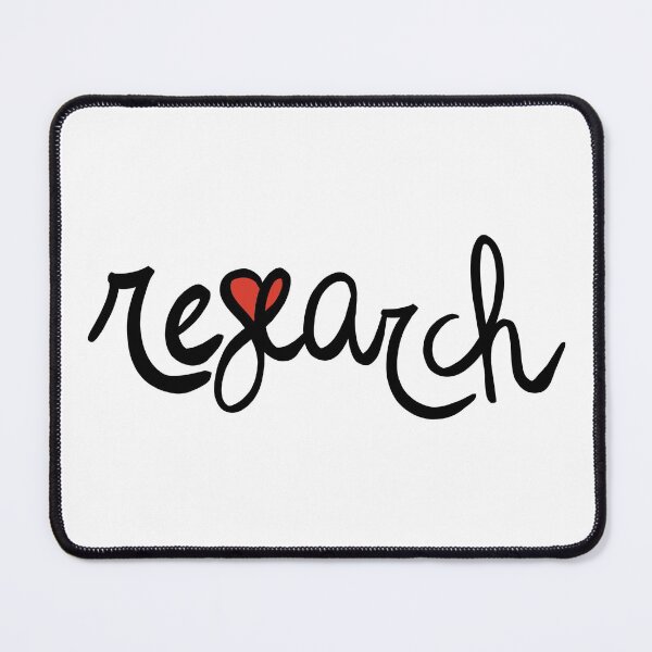 Item preview, The Heart of Research (dark) designed and sold by PhDoer.