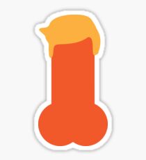 Trump Dick Sticker