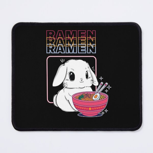 Item preview, Bunny Eating Ramen Cute Kawaii Rabbit for Bunny Lovers designed and sold by MadrigueraSM-.