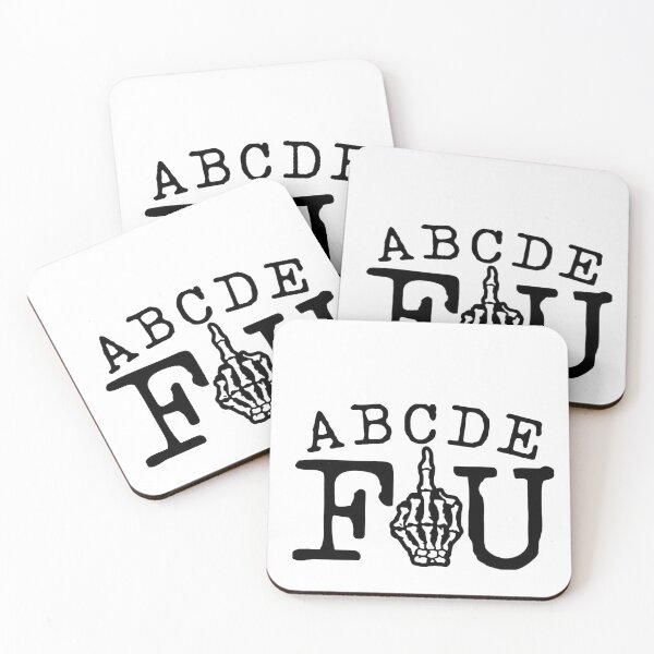 Item preview, ABCD e FU designed and sold by jettzelfelix.