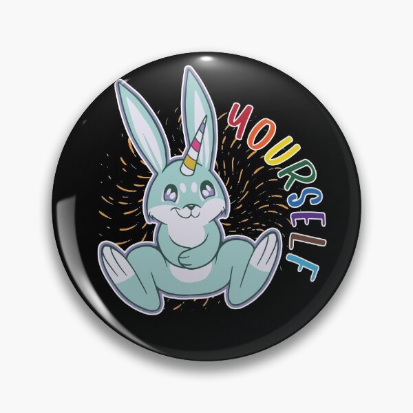 Item preview, Be Yourself Cute Pride Bunny designed and sold by MadrigueraSM-.