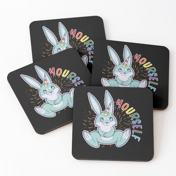 Item preview, Be Yourself Cute Pride Bunny designed and sold by MadrigueraSM-.