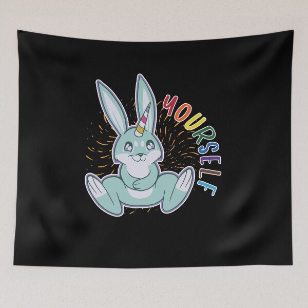 Item preview, Be Yourself Cute Pride Bunny designed and sold by MadrigueraSM-.