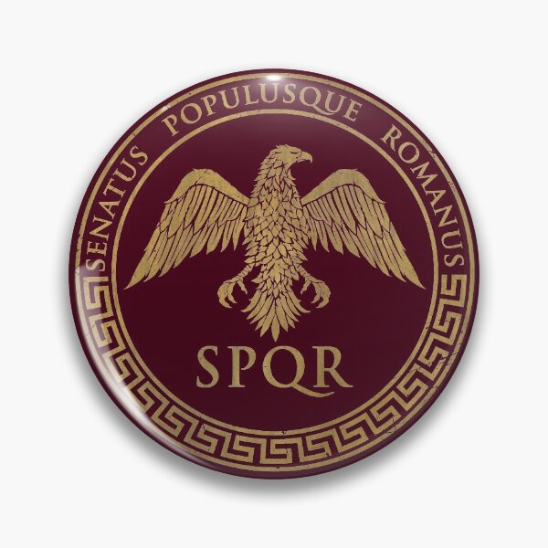 Vista previa del artículo con la obra «Senatus Populusque Romanus - Eagle Emblem V01», diseñado y vendido por Lidra Zehcnas.