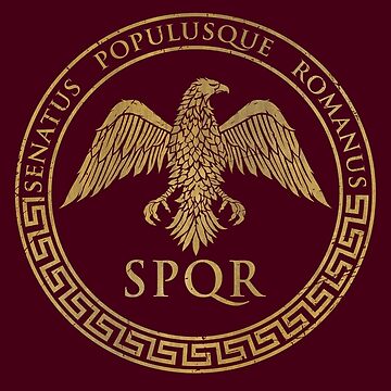 Artwork thumbnail, Senatus Populusque Romanus - Eagle Emblem V01 by Lidra-Redesign