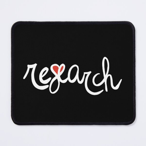 Item preview, The Heart of Research (white) designed and sold by PhDoer.