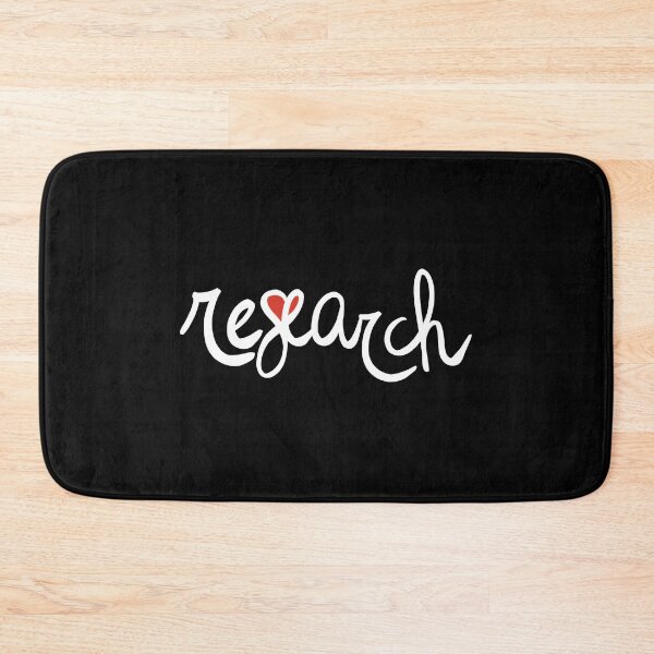 Item preview, The Heart of Research (white) designed and sold by PhDoer.