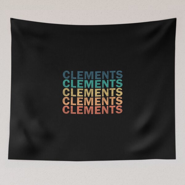 Item preview, Clements Name T Shirt - Clements Vintage Retro Name Gift Item Tee designed and sold by artiagasonya.