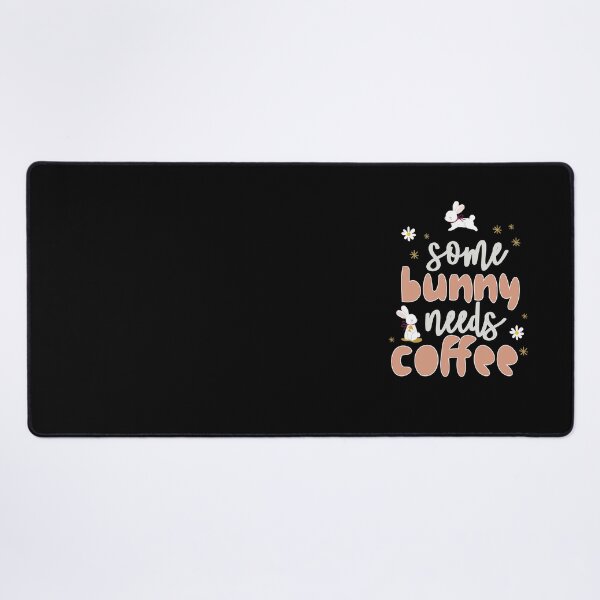 Item preview, Cute Somebunny Needs Coffee designed and sold by MadrigueraSM-.