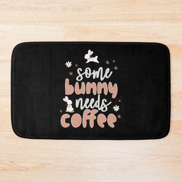 Item preview, Cute Somebunny Needs Coffee designed and sold by MadrigueraSM-.