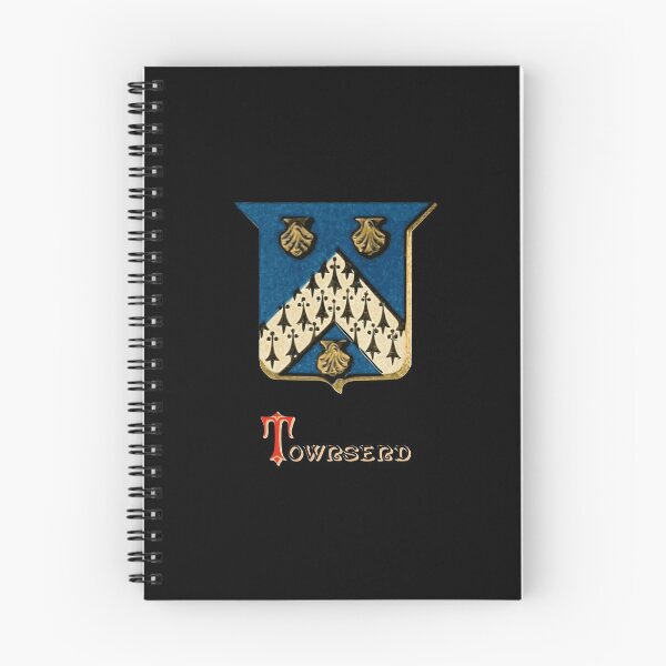Item preview, Townsend Family Coat of Arms designed and sold by Heraldica.