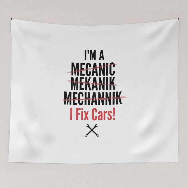 Item preview, I'm a Mechanic i Fix Cars designed and sold by ferdaousseshop.