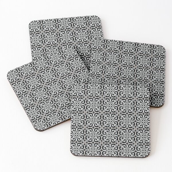 Item preview, Vintage black and white tiles 10 designed and sold by arkantus.