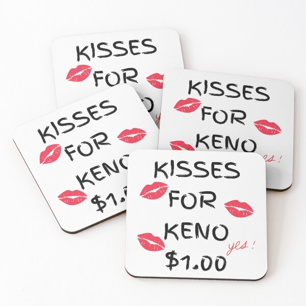 Item preview, Casino Gambler Kisses for Keno designed and sold by SloganExpress.