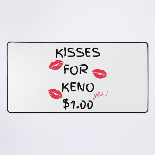 Item preview, Casino Gambler Kisses for Keno designed and sold by SloganExpress.