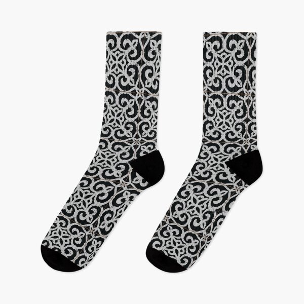 Item preview, Vintage black and white tiles 10 designed and sold by arkantus.