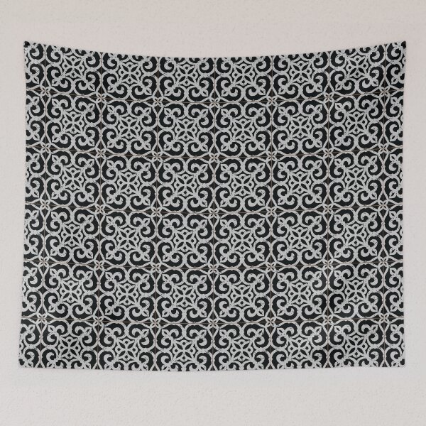 Item preview, Vintage black and white tiles 10 designed and sold by arkantus.