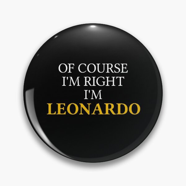 Item preview, Of course I'm right I'm Leonardo	 designed and sold by mugify.