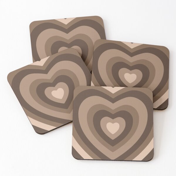 Item preview, Brown Hearts designed and sold by annaferarts.