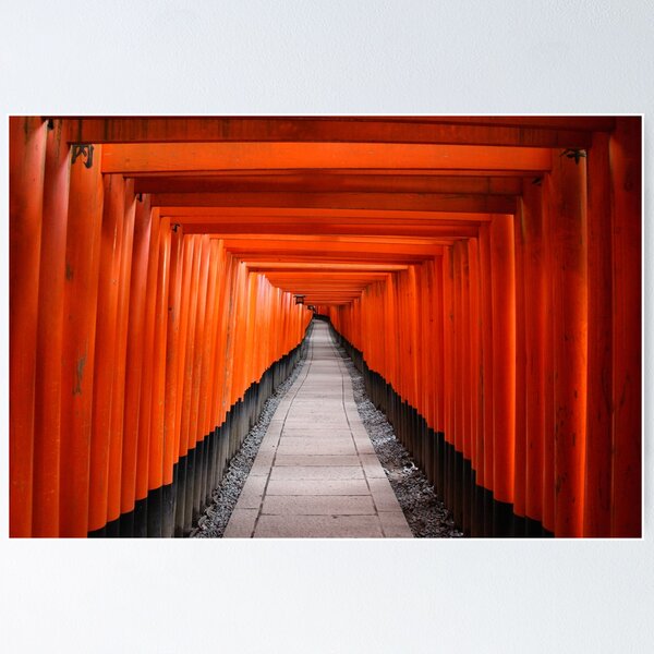 Item preview, Japanese Fushimi inari Trail - Kyōto-shi  designed and sold by ScubaSamurai.
