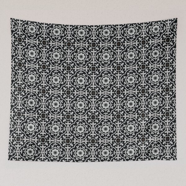 Item preview, Vintage black and white tiles 12 designed and sold by arkantus.