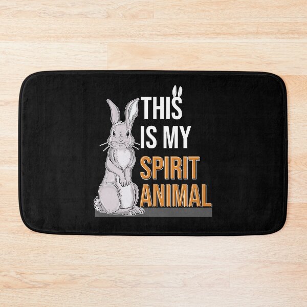 Item preview, This Is My Spirit Animal Cute Bunny Art designed and sold by MadrigueraSM-.