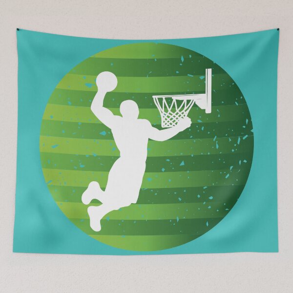 Item preview, Retro Vintage Sunset Basketball, Gift for Basketball Lover, Basketball Lover Design designed and sold by DesignHouse07.