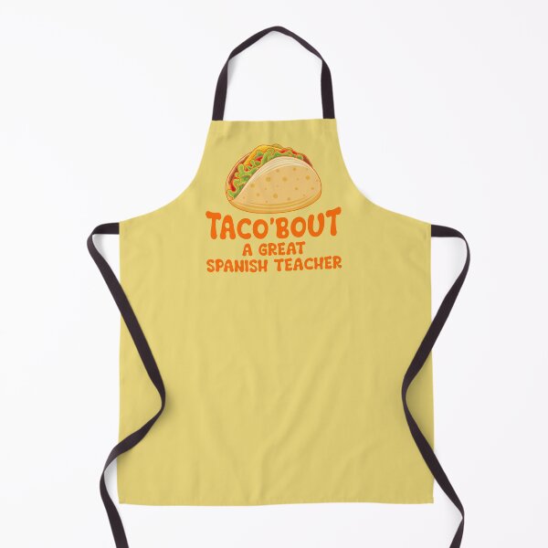 Item preview, Taco'bout a Great Spanish Teacher Funny Pun designed and sold by ShikitaMakes.