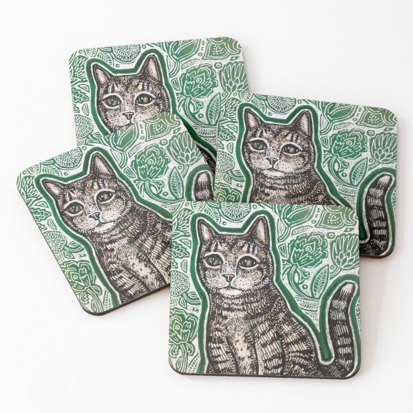 Item preview, Garden Cat designed and sold by Lynnette Shelley.