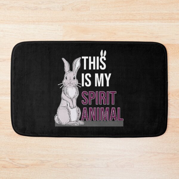 Item preview, This Is My Spirit Animal Bunny Art designed and sold by MadrigueraSM-.