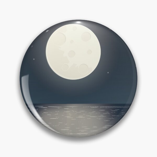 Item preview, Moon reflection on sea  designed and sold by MOONINSPIRATION.