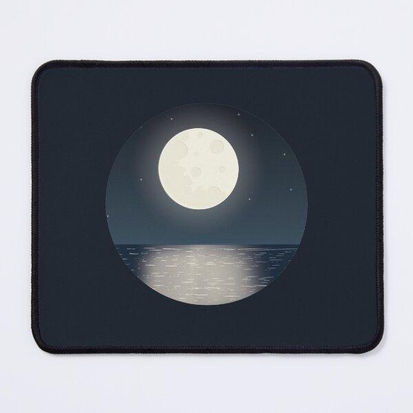 Item preview, Moon reflection on sea  designed and sold by MOONINSPIRATION.