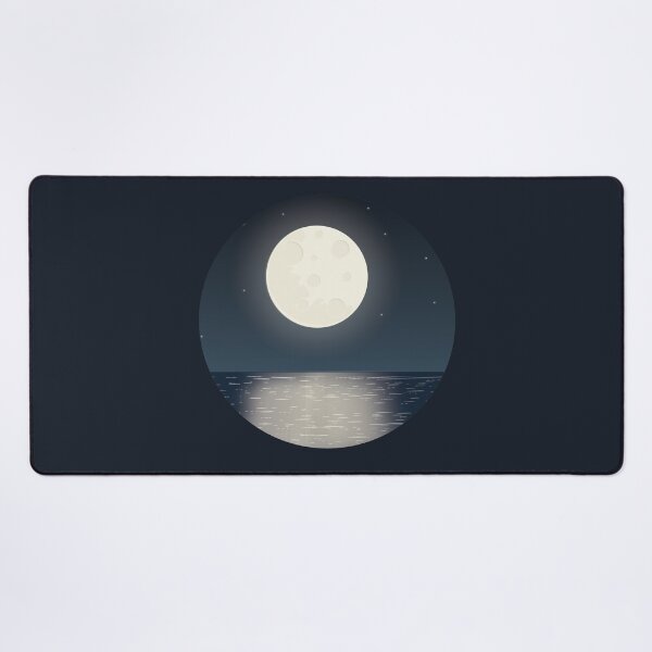 Item preview, Moon reflection on sea  designed and sold by MOONINSPIRATION.
