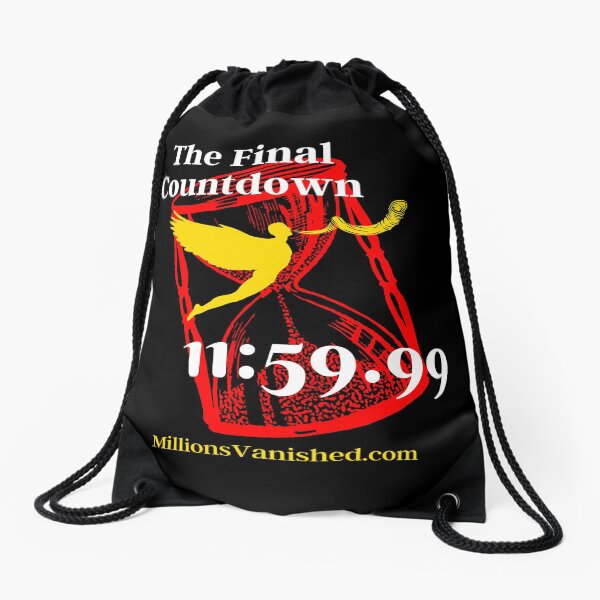 The Final Countdown - Christian Drawstring Bag
