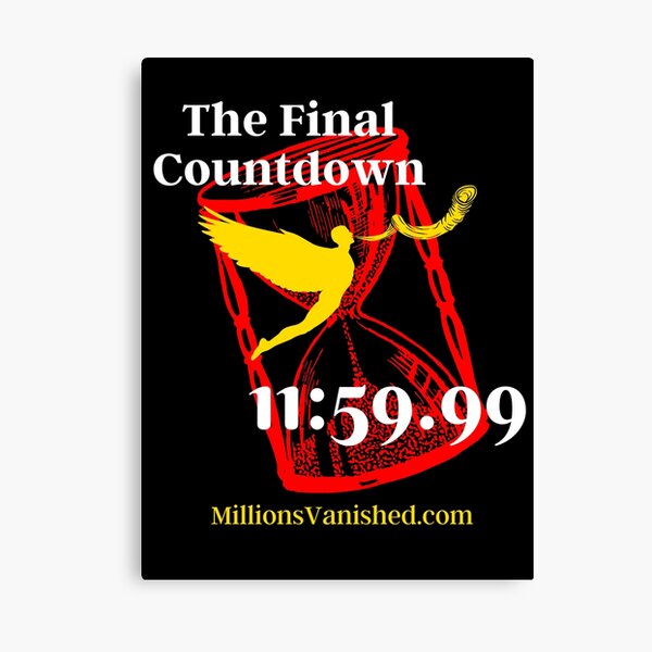 The Final Countdown - Christian Canvas Print