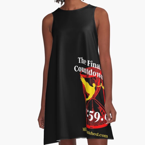 The Final Countdown - Christian  A-Line Dress