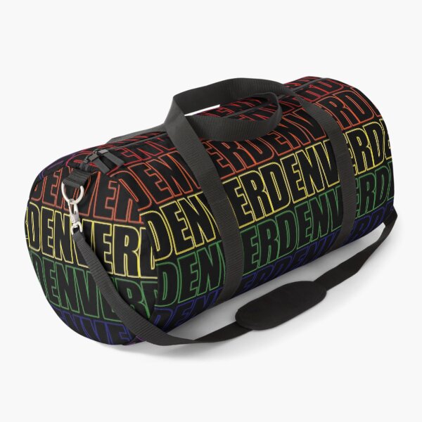 Item preview, Simple Denver Rainbow Typography Lettering Text designed and sold by that5280lady.