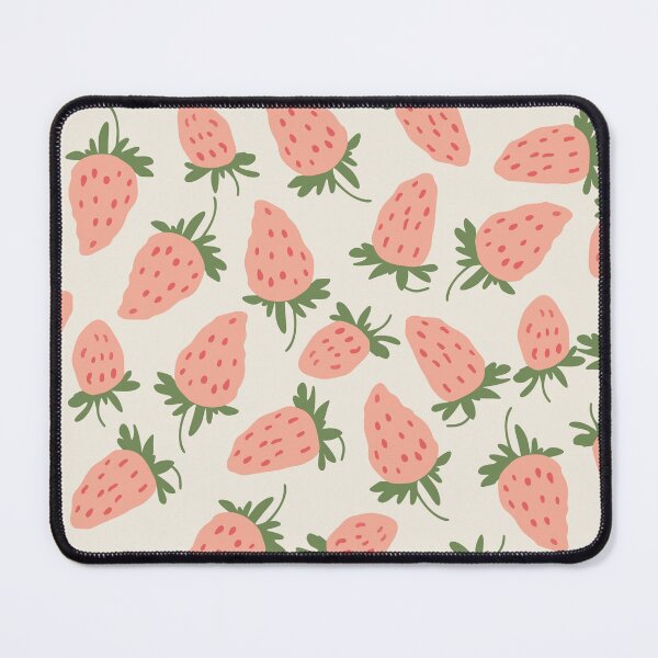 Item preview, Vintage Watercolor Pink Strawberries designed and sold by silviaol.