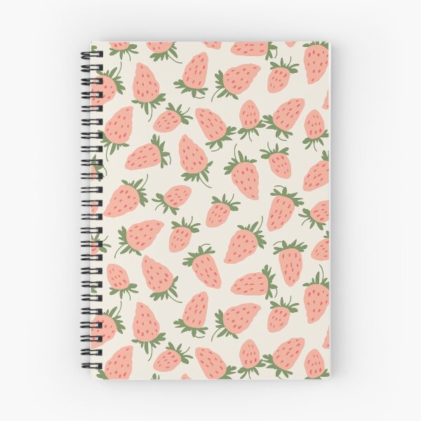 Item preview, Vintage Watercolor Pink Strawberries designed and sold by silviaol.
