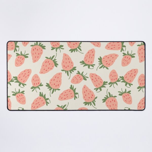 Item preview, Vintage Watercolor Pink Strawberries designed and sold by silviaol.