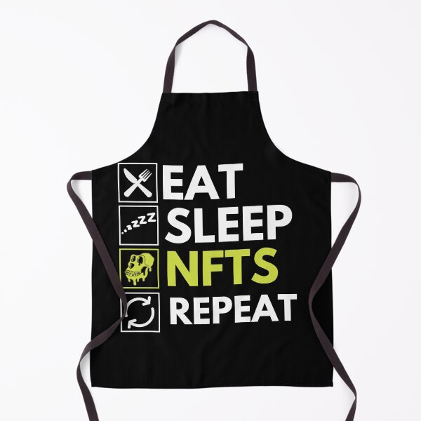 Item preview, Eat Sleep NFTs Repeat - Funny NFT Quote designed and sold by nft-millionaire.