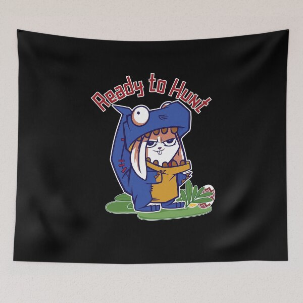 Item preview, Ready to Hunt Cute Bunny Design designed and sold by MadrigueraSM-.