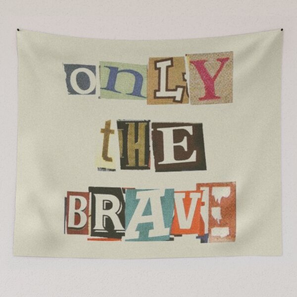 Item preview, Only the brave designed and sold by annaferarts.
