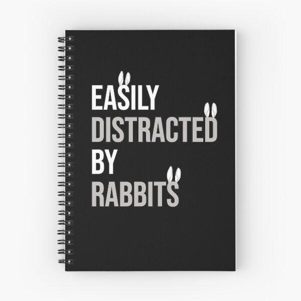 Item preview, Easily Distracted by Rabbits Art designed and sold by MadrigueraSM-.